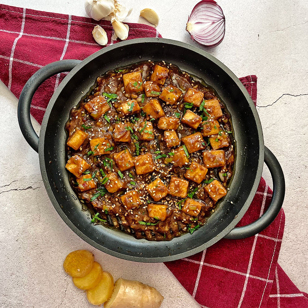 Magic Garlic Tofu