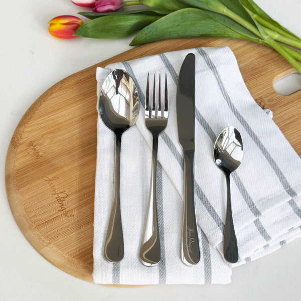 24-Piece Stainless Steel Sorrento Cutlery Set
