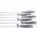 Professional Chef's Stainless Steel BBQ Skewers - Set of 6