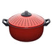 2 Pasta Pots with Strainer Lid