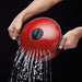 2 Pasta Pots with Strainer Lid