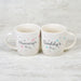 Hugs & Kisses Mummy and Daddy Mugs Gift Mugs