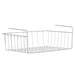 White Under Shelf Storage Basket