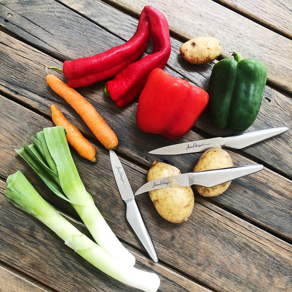 Chopaholic Potato and Vegetable Peeler Knives - Set of 3