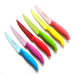 Non-Stick Steak Knives - Vibrant Set of 6