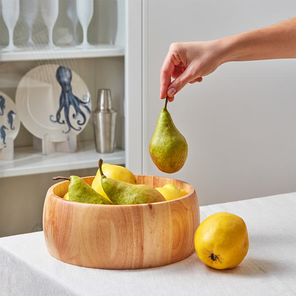 Salad Bowl & Stainless Steel Salad Servers