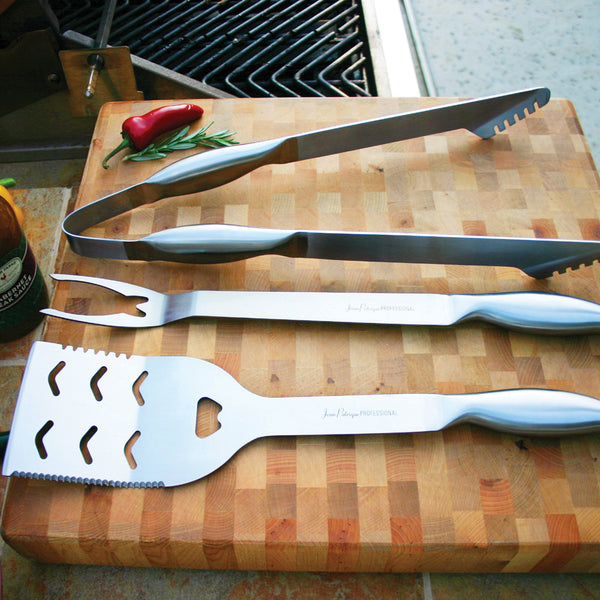 Professional 3-Piece Chef’s Ultimate Barbecue Set