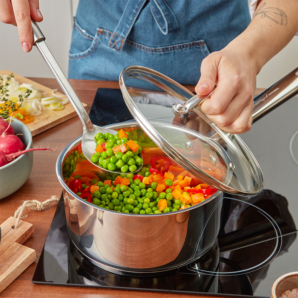 20cm Saucepan + Glass Lid