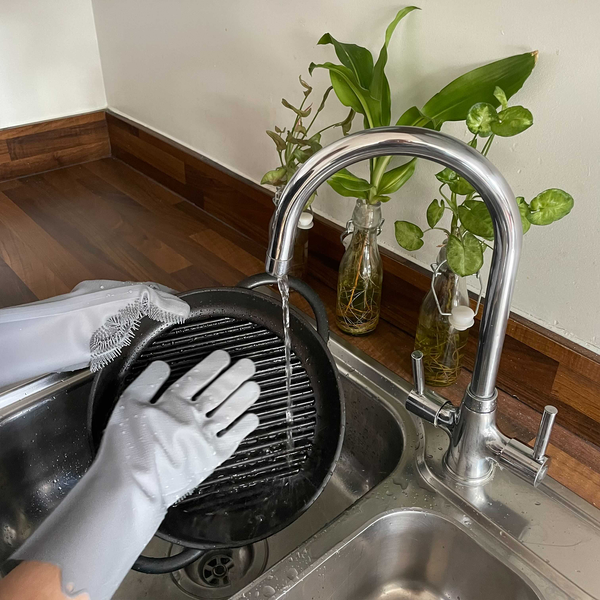 Magic Silicone Washing Up Gloves
