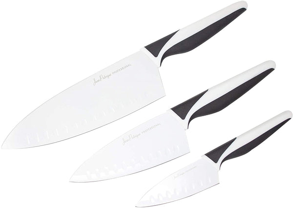 3-Piece Non-Stick Knife Set - Midnight / Ivory