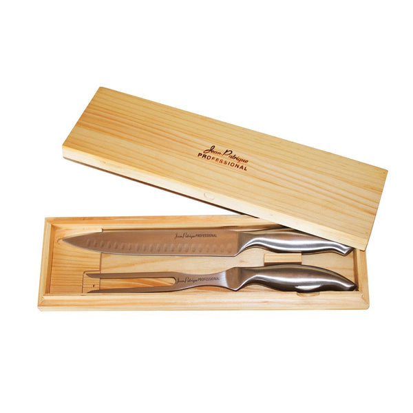 Carving Knife and Meat Fork Set - With Presentation Box