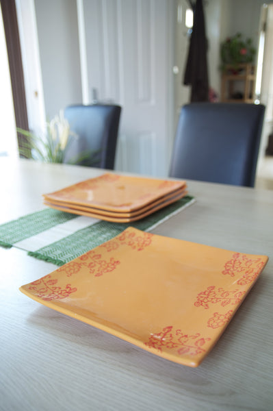 4x Square Plate