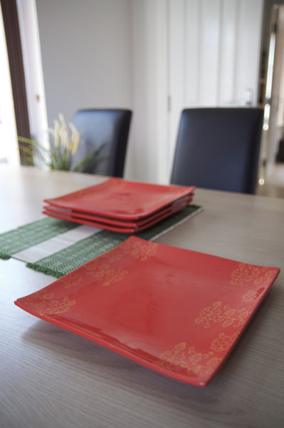 4x Square Plate
