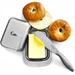 Windsor Stainless Steel Butter Dish With Lid