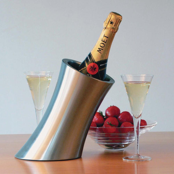 Wine & Champagne Chiller - Stainless Steel