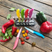 Non-Stick Steak Knives - Vibrant Set of 6