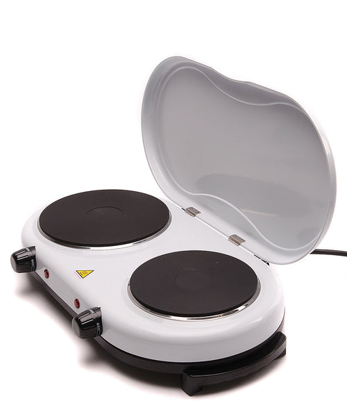 Twin Hob & Electric Warming Plate - Twin
