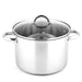 24cm Stainless Steel Stockpot with Lid