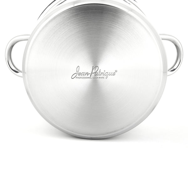 24cm Stainless Steel Stockpot with Lid