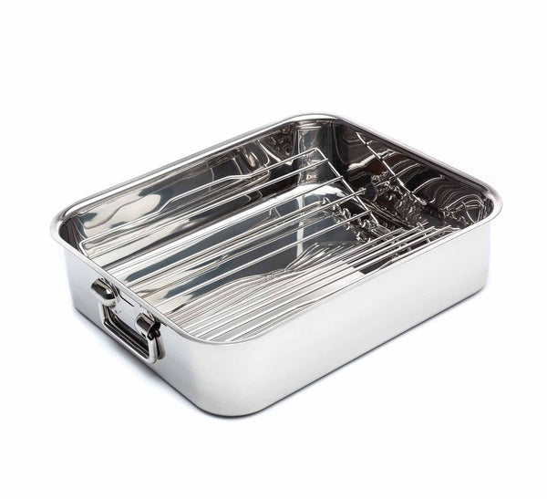 40cm Roasting Tray + Scissor Rack