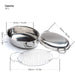 42cm Double Oval Roaster/Steamer/Fish Kettle