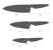 Chopaholic Oriental 3 Piece Chef's Knife Set