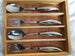 Professional Stainless Steel Salad Server Box Set