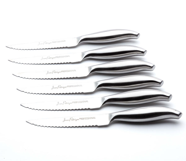Stainless Steel Steak Knives - Set of 6