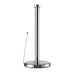 Brushed Steel Spring-Loaded Kitchen Towel Holder
