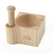 Professional Chef's Wooden Pestle & Wooden Mortar