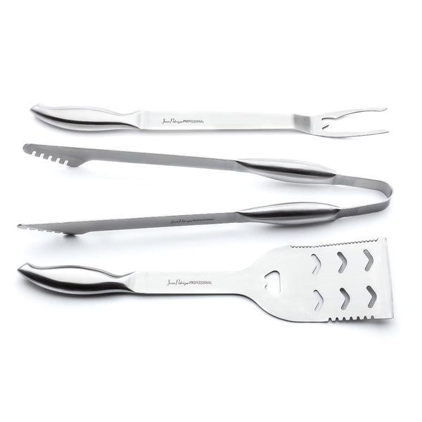 Professional 3-Piece Chef’s Ultimate Barbecue Set