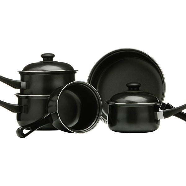 Black Elite Belly Pan Set