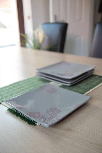 4x Square Plate