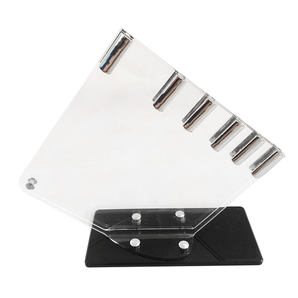 5 and 7 Slot Perspex Block