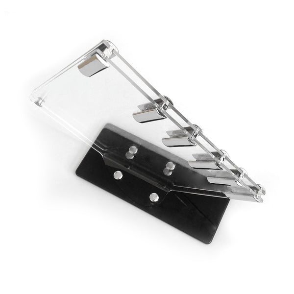 5 and 7 Slot Perspex Block