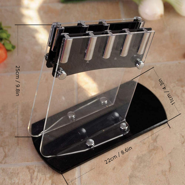 7-Slot Perspex Block