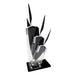 3-Piece Non-Stick Knife Set - Midnight / Ivory
