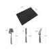 Tuscany Slate Serving Board & 3 Piece Cheese Knife Set