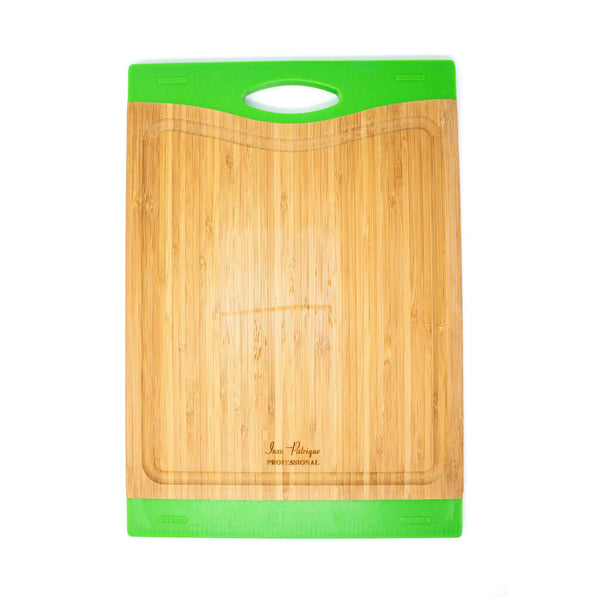 Bamboo Chopping Board with Silicon Ends