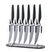 Non-Stick Steak Knives & Block - Set of 6