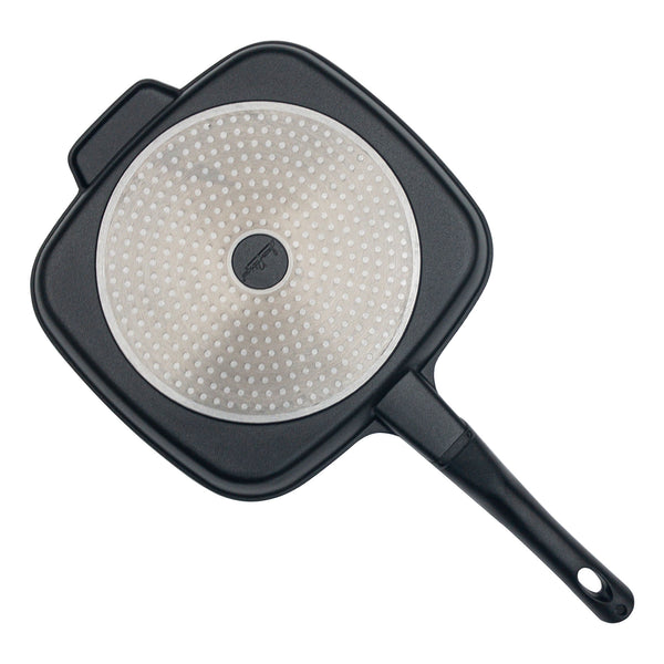 The Lazy Pan - Cast Aluminium Non-Stick Multi-Section Frying Pan