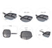 The Lazy Pan - Cast Aluminium Non-Stick Multi-Section Frying Pan
