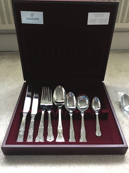 Viners 58 Piece Westbury Cutlery Set