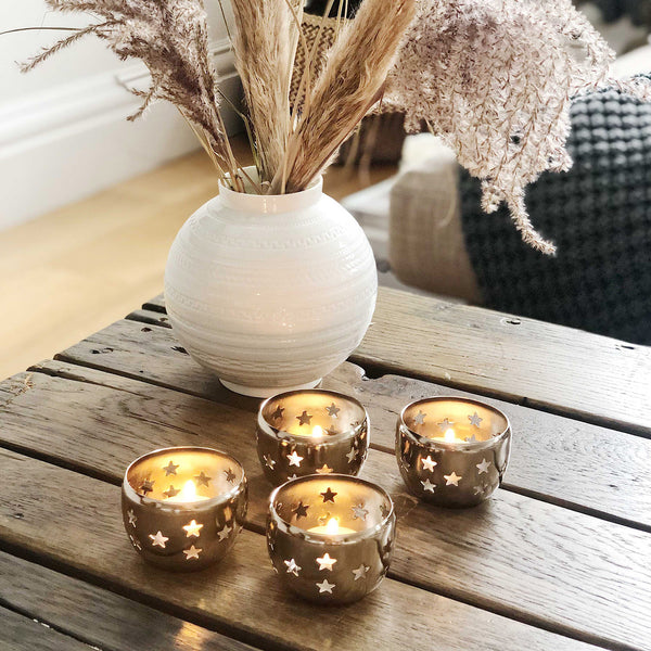 Star Tealight Holders
