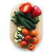 Oval Bamboo Chopping Board