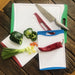 Small Plastic Chopping Board - Blue 29cm