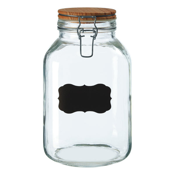 Grocer Wooden Lid Storage Jar