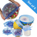 Set of 6 Silicone Stretch Lids
