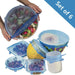 Set of 6 Silicone Stretch Lids