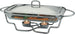 Food Warmer Tempered Glass Serving Dish